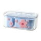 thumbnail image 2 of Cesta de drenaje para frutas, cesta para lavar verduras, colador de verduras con tapa, lavabo para lavar frutas, colador de frutas multifuncional Azul, 2 of 8