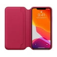 thumbnail image 3 of Apple Leather Folio (for iPhone 11 Pro Max) - Raspberry, 3 of 3