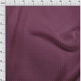 thumbnail image 3 of oneOone Georgette Viscose Dark Magenta Fabric Geometric Block Craft Projects Decor Fabric Printed By The Yard 42 Inch Wide, 3 of 4