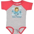 thumbnail image 3 of Inktastic 1st Birthday Airplane Teddy Bear I'm One Today Boys or Girls Baby Bodysuit, 3 of 5