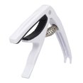 thumbnail image 1 of de Cambio Rápido para lele de Guitarra Acústica / Eléctrica Universal - Blanco Sunnimix Abrazadera de Ukelele Capo Tune, 1 of 8