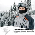 thumbnail image 6 of 2 Pack Distressed Balaclava Ski Mask Camo Knitted Face Mask for Men Women, Winter Windproof Neck Warm Balaclava, 6 of 7