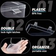thumbnail image 4 of Caja Organizadora de Cuentas, 30 Piezas Pequeños Contenedores Almacenamiento Cuentas Plástico Transparente para Hacer Joyas, Tornillos y Semillas Bricolaje, 4 of 5