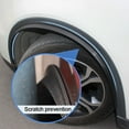 thumbnail image 4 of Flmtop 2Pcs 42cm Carbon Fiber Car Fender Flares Arch Wheel Eyebrow Decoration Strips, 4 of 8