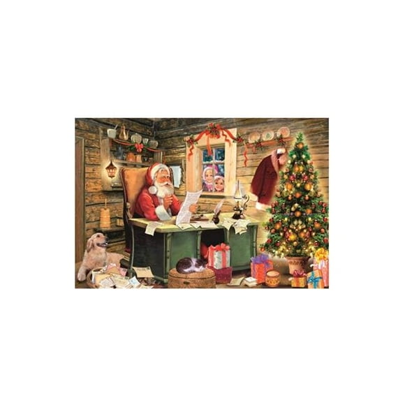 Korsch Advent - Woodworking Santa at His Desk