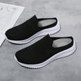 thumbnail image 4 of Womens Fashion Backless Walking Sneakers Ultra Lightweight Slip On Comfortable Memory Foam Sneakers, 4 of 6