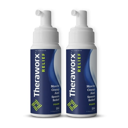 Theraworx Muscle Cramp and Spasm Relief Foam, Muscle Relief - 2