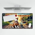 thumbnail image 4 of I Like Fishing, and My Bull Terrier, and Maybe 3 People. Happy Father's Day Desk Mat Full Keyboard Mouse Pad Bully Dog Lovers Gifts Idea Large Mousepad - 00004, 4 of 5
