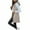 Khaki, variant on Abomasnow Women's Plus Size Long Puffer Vest Sleeveless Hood Quilted Winter Outwear Warm Jackets Coats S-3XL