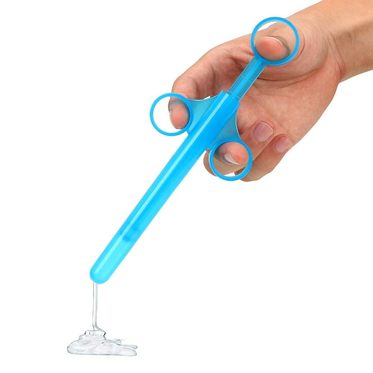 Lube Applicator for Women Man & Couples, 2 Pcs Personal Lubricant Injector  with Smooth Rounded Cap, Reusable, Easy to Clean - Walmart.com