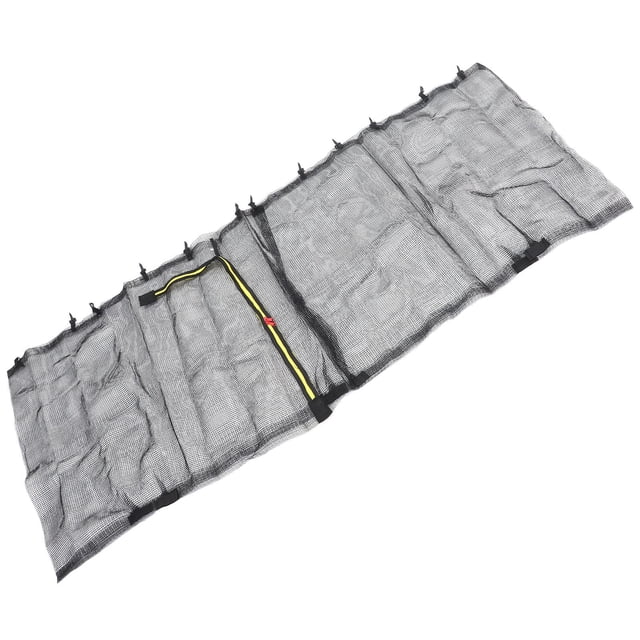 ELAYARD Filet de Protection Noir pour Trampoline pour Usage Domestique avec Maille Résistante à l'Usure et Installation Facile