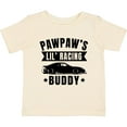 thumbnail image 3 of Inktastic Pawpaw's Lil' Racing Buddy with Car Silhouette Boys or Girls Baby T-Shirt, 3 of 5