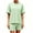 Mint, variant on Short Sleeve Women 2 Pieces Matching Sets Ribbed Tops and Shorts Lounger Sets