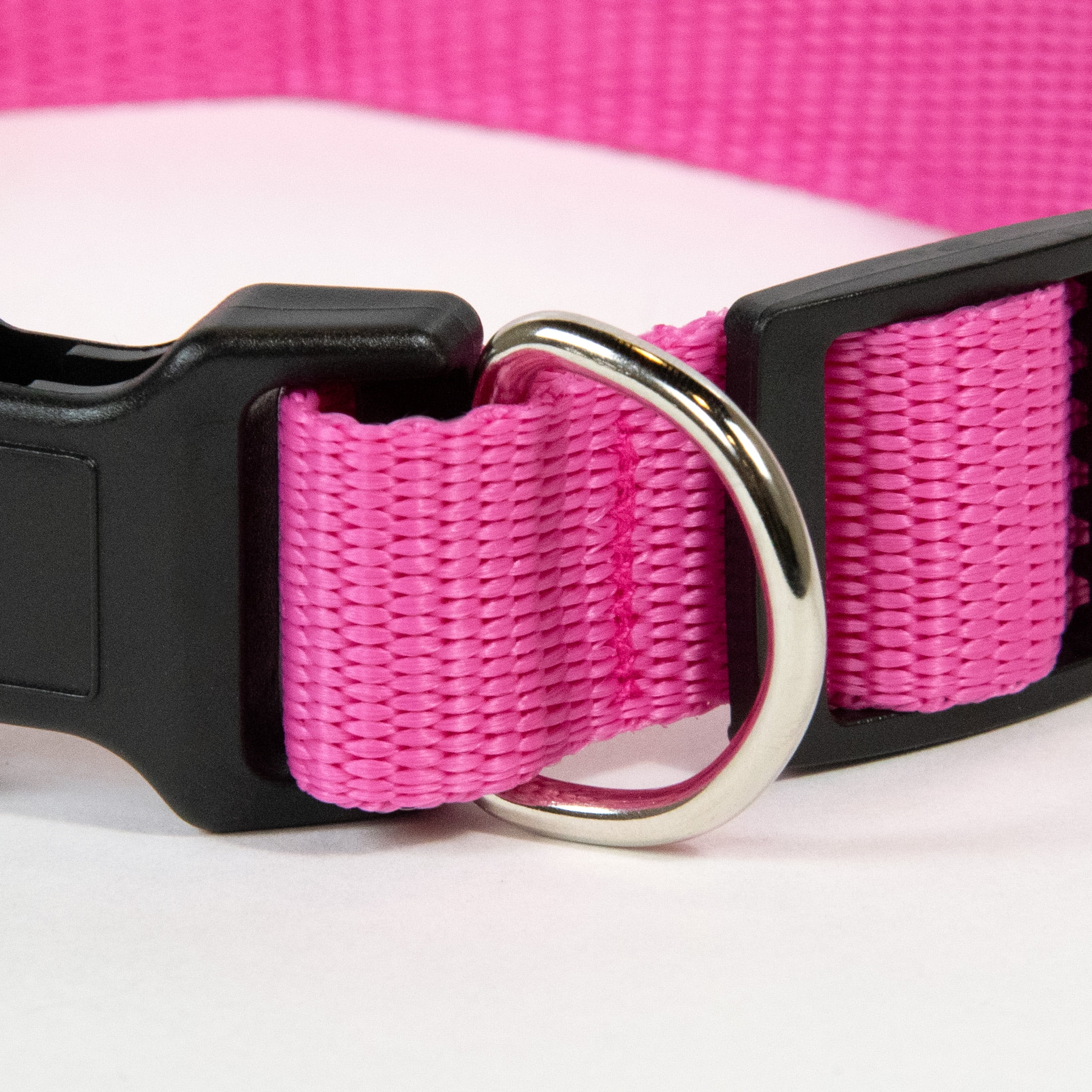 (6 pack) Pet Champion Dog Collar Large Pink, 1.0 CT