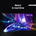 thumbnail image 5 of SAMSUNG 27-Inch Odyssey G50D Series QHD Fast IPS Gaming Monitor, 1ms, VESA DisplayHDR 400, 180Hz, AMD FreeSync, Adjustable Stand, Eye Saver Mode, LS27DG500ENXZA, 2024, 5 of 5