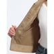 thumbnail image 5 of CHAQUETA DE CUERO SINTÉTICO PARA MUJER INSPIRE CHIC, CON CUELLO CAÍDO, MANGA LARGA Y CREMALLERA M Tan, 5 of 6