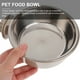 thumbnail image 4 of EeaseMX Comedero colgante de acero inoxidable para mascotas, comedero para perros y gatos (gris, talla L), 4 of 8