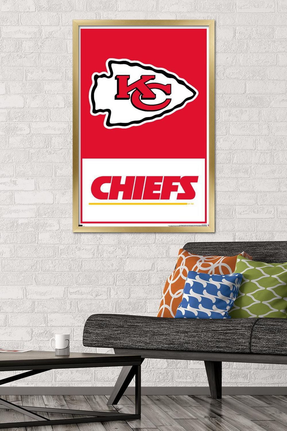 NFL Kansas City Chiefs - Logo 21 Wall Poster