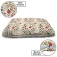 thumbnail image 3 of Spring Pet Bed, Romantic Springtime Composition with Various Types of Flowers on Cream Background, Resistant Pad for Dogs and Cats Cushion with Removable Cover, 24" x 39", Multicolor, by Ambesonne, 3 of 4