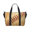 thumbnail image 2 of Sigee Vintage Baseball for Hand Travel Bag,Sports Tote Gym Bag for Men and Women, 2 of 7