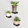 thumbnail image 3 of Welland Contemporary 4" Black Floating Shelf 3 Count, 3 of 3