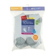 Hanes Women's Cool Comfort No Show Socks, Extended Size 10Pair Value Pack