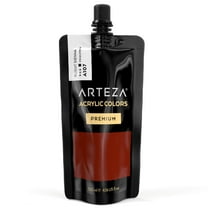 Arteza Acrylic Professional Artist Paint, Burnt Sienna, 120ml - Single Color