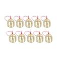 thumbnail image 3 of Worgeous  10 Pcs Bell Wind Chime Ornaments Christmas Decorations Golden, 3 of 8