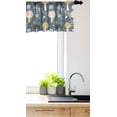 thumbnail image 3 of Ambesonne Doodle Window Valance, Cartoon Bears Bunny Hedgehog Trees and Floral Houses Branch Baby Shower Nursery, Curtain Valance for Kitchen Bedroom Decor with Rod Pocket, 54" X 12", Multicolor, 3 of 3