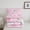 Pink 02, variant on Feelyou Kids Magical Unicorn Bedding Comforter Set, Spring Flower Floral Plant Twin Comforter Sets, Jungle Mushroom Reversible Bedding Set, Breathable Home Decor, 2pcs