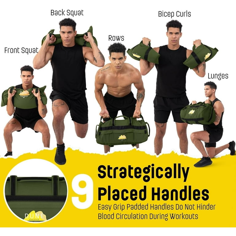 Sandbags for Working Out Enhance Your Fitness with Our Workout Sandbag Versatile Durable Sand Bags for Weight Training 15 75 lbs Sandbags for Fitness Guide Included Walmart