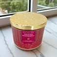 thumbnail image 5 of Bath and Body Works Twisted Peppermint Scented Candle 3-Wick (14.5 OZ / 411 G), 5 of 6