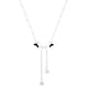 thumbnail image 5 of Collares y colgantes Mori Super Immortal Temperament Sweet Double Twin Flying Collar Chain Versatile Necklace, 5 of 6