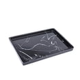 thumbnail image 2 of Wosthever Bandeja decorativa de almacenamiento para perfumes y joyas en el baño o el hogar Almacenamiento y organización del hogar Negro 30 × 20 × 2 cm 12 × 8 × 0.8 pulgadas, 2 of 6