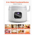 thumbnail image 2 of KFFKFF 8-in-1 Nut Milk Maker, 34 oz Soy Milk Machine with 200W Blending Power, Ideal for Homemade Oat, Nut, Soy Drinks, Juice, Milkshakes, Rice Cereal, and Plant-Based Beverages, 2 of 9