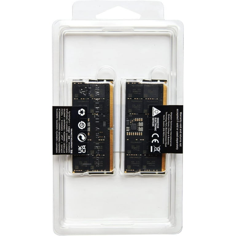 Kingston FURY Impact 32GB (2 x 16GB) 262-Pin DDR5 SO-DIMM DDR5