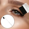 thumbnail image 7 of Unique Bargains Dual Comb Eyebrow Brushes for Women Eyelash Eyebrow Travel Makeup Tool White 8.15" Length, 7 of 7