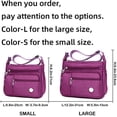 thumbnail image 4 of Bolso Bandolera para Mujer Bolso Multibolsillos Bolso Bandolera para Mujer Bolso De Moda Bolso De Hombro con Asa Superior Azul, 4 of 5
