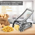 thumbnail image 2 of Potato Slicer French Fries,Stainless Steel Slicer Cutter with Suction Feet & Replacement Parts,for Kitchen Cutting Utensils, 2 of 8