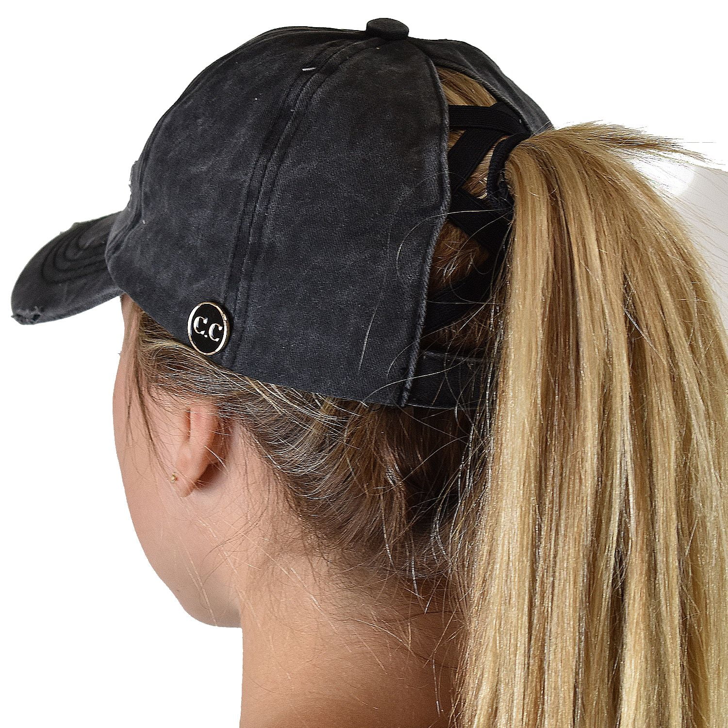 C C Ponycap Criss Cross Messy Bun Side Button For Mask Adjustable Baseball Cap Black Walmart Com C C Ponycap Criss Cross Messy Bun Side Button For Mask Adjustable Baseball Cap Black Walmart Com