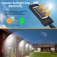 thumbnail image 6 of 128 LEDs Solar Street Lights W/ Remote Control, Motion Sensor, Suitable for Garden, Street, Path, 6 of 7