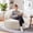 Chevron Beige, variant on Fulsmile 4Ft Bean Bag Chair for Adults, Large Lazy Sofa with Stuffed Memory Foam, Comfy Backrest Chair for Reading Gaming Relaxing, Plush Gray