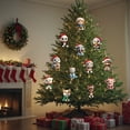 thumbnail image 4 of Bwiyojiz Home Decor Christmas Decorations Hanging Ornaments Count 12pcs 2D Acrylic Small Festival Ornament 12pc, Gifts for Family, 4 of 6