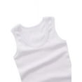 thumbnail image 2 of Fymall Toddler Girls Sleeveless Vest Solid Print Tops Casual Outfits, 2 of 2