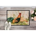 thumbnail image 2 of Carolines Treasures FHC1009JMAT Chicken and Rooster by Ferris Hotard Doormat 24x36 36"L x 24"W multicolor, 2 of 4