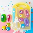 thumbnail image 4 of Shape Hole Puncher Set for DIY Craft Projects and Kids Art Activities with Assorted Cutter Designs, 4 of 4
