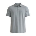 thumbnail image 3 of George Men's & Big Men's Poly Polo with Short Sleeves, Sizes S-3XL, 3 of 5