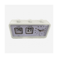thumbnail image 2 of Mechanical Alarm Clock Novelty Flip Clock Desktop Digital Clock with Calendar Clock Home Decor Retro Decor,Black, 2 of 6
