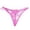 Hot Pink, variant on Lingerie for Women Apparel Lace Ribbon Bow Low Rise Hollow Out Lifting for Women White S
