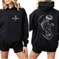 thumbnail image 3 of Jesus Pump Cover Gym Hoodie – Unisex Christian Workout Pullover with Cross Design, Faith-Based Fitness Apparel, 3 of 7